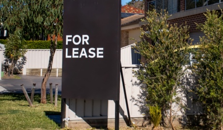 For Lease Sign Near Residential Building House Re 2022 11 15 14 05 03 Utc