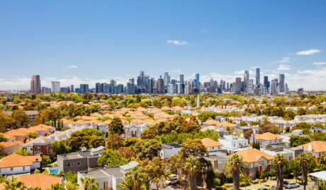 View Of Melbourne Victoria Australia