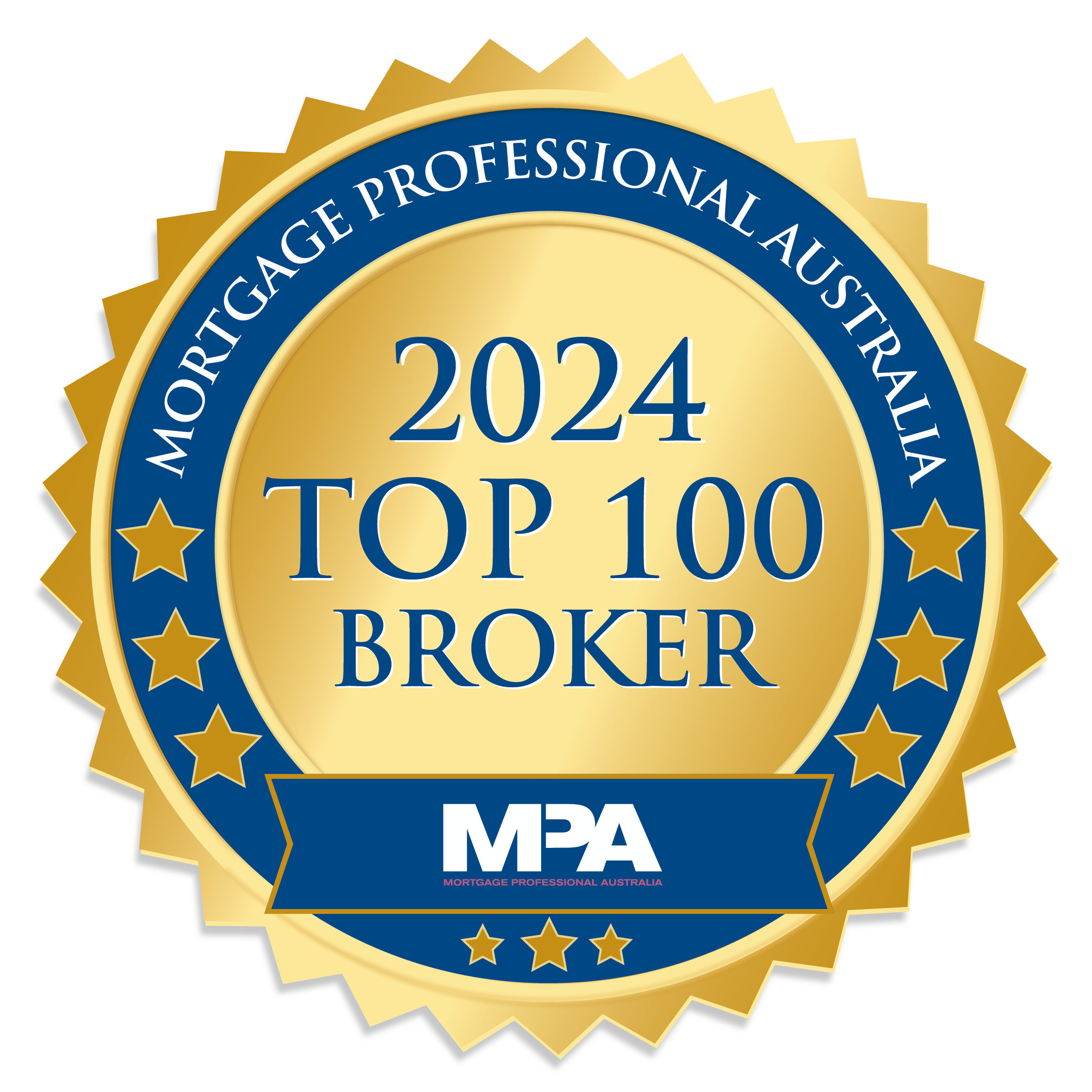 Mpa Top 100 Brokers 2024 Medal